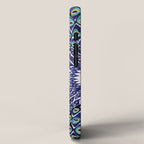 Peacock Mandala - Navy & Gold iPhone Case Gallery Image 2