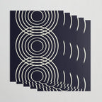 Life Balance Black Wrapping Paper Gallery Image 3