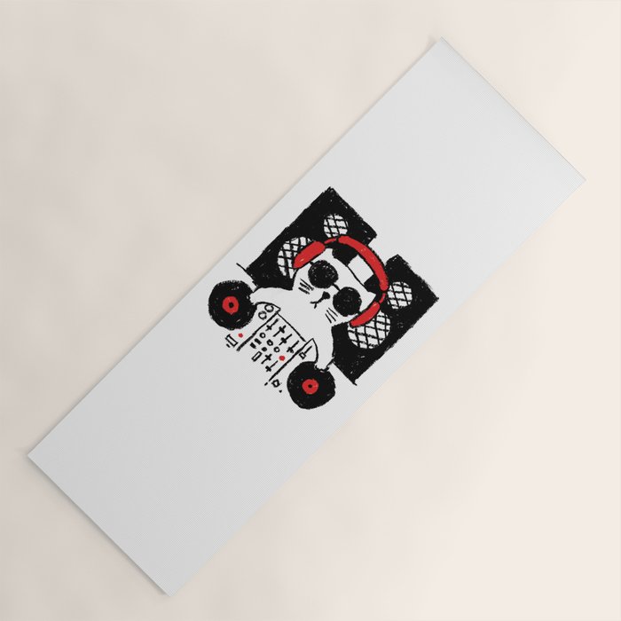 Hey DJ Yoga Mat Gallery Image 1