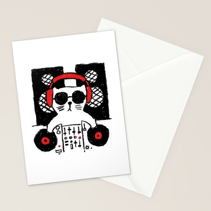 Hey DJ Stationery Card Gallery Image 2