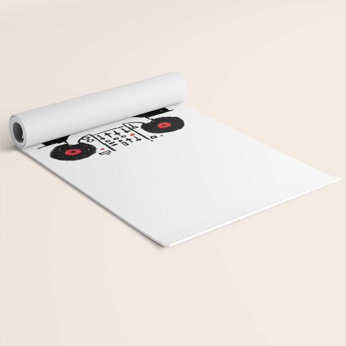 Hey DJ Yoga Mat Gallery Image 2