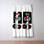 Hey DJ Window Curtain Gallery Image 3