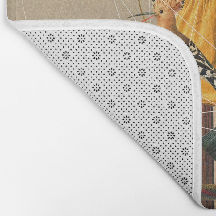 Yellow Echoes of Time Bath Mat Gallery Image 2