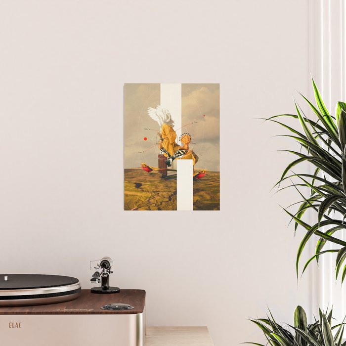 Yellow Echoes of Time Poster Gallery Image 2