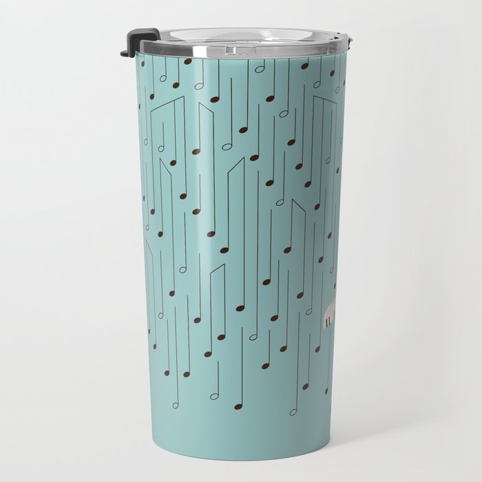 Singing in the Rain v2 Travel Mug Gallery Image 3