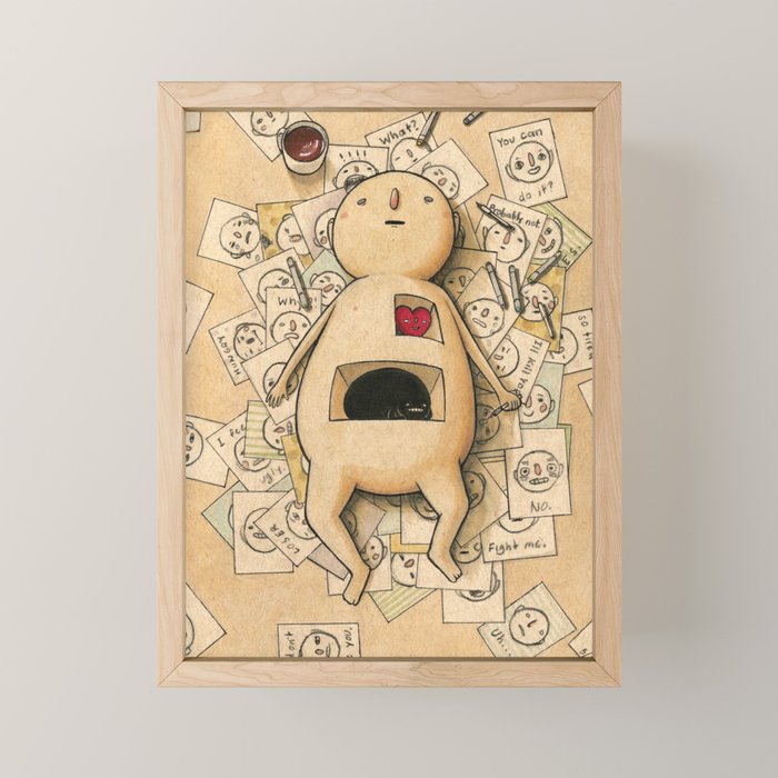 The Illustrator Mini Art Print Gallery Image 1