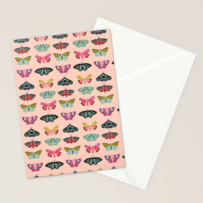 Lepidoptery No. 1 by Andrea Lauren  Stationery Card Gallery Image 2