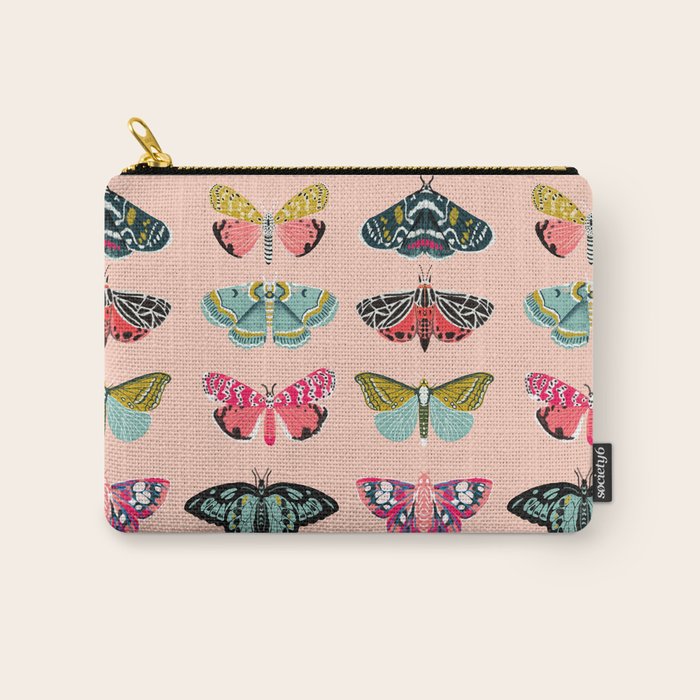 Lepidoptery No. 1 by Andrea Lauren  Carry All Pouch Gallery Image 1