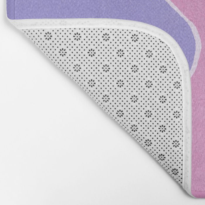 Risograph Cat - Cool Breeze Bath Mat Gallery Image 2