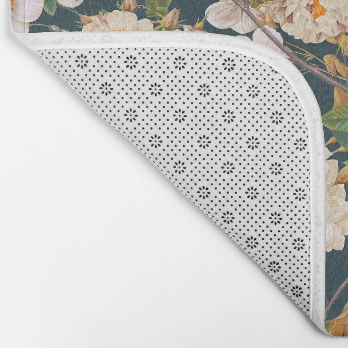 Flower Vintage Garden VI Bath Mat Gallery Image 2