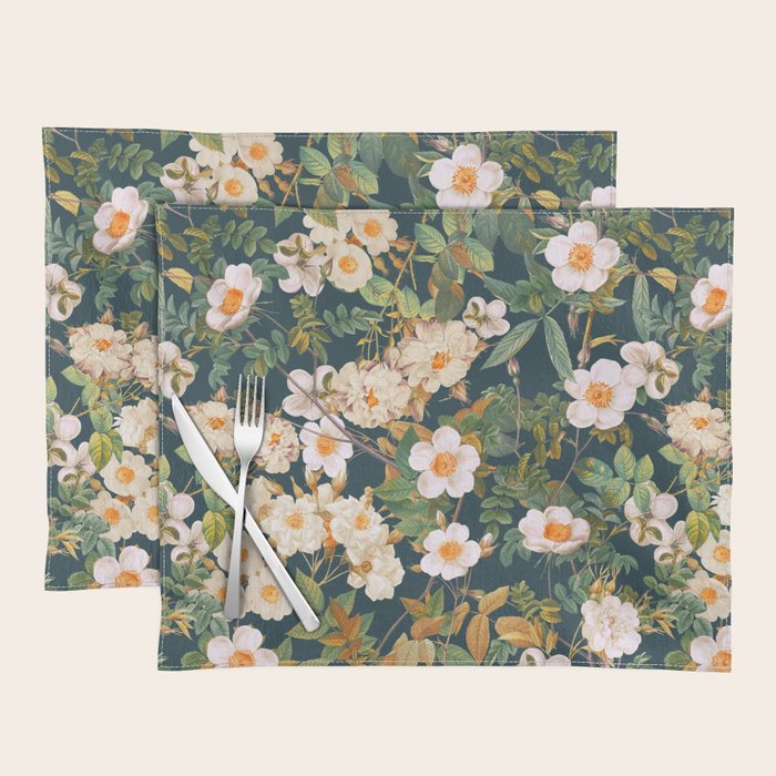 Flower Vintage Garden VI Placemat Gallery Image 1