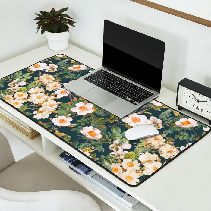 Flower Vintage Garden VI Desk Mat Gallery Image 2
