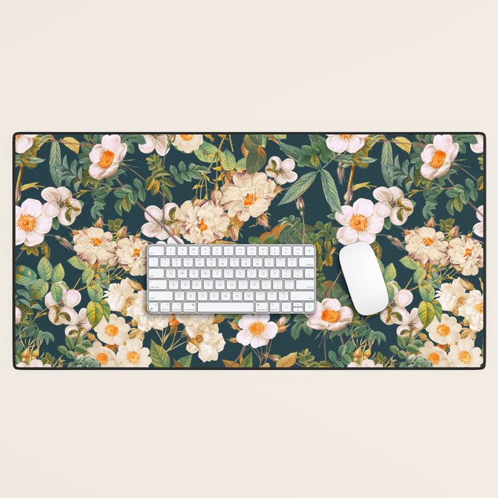 Flower Vintage Garden VI Desk Mat Gallery Image 1