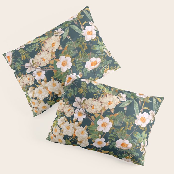 Flower Vintage Garden VI Pillow Sham Gallery Image 1