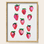 Strawberries Serving Tray Gallery Image 1