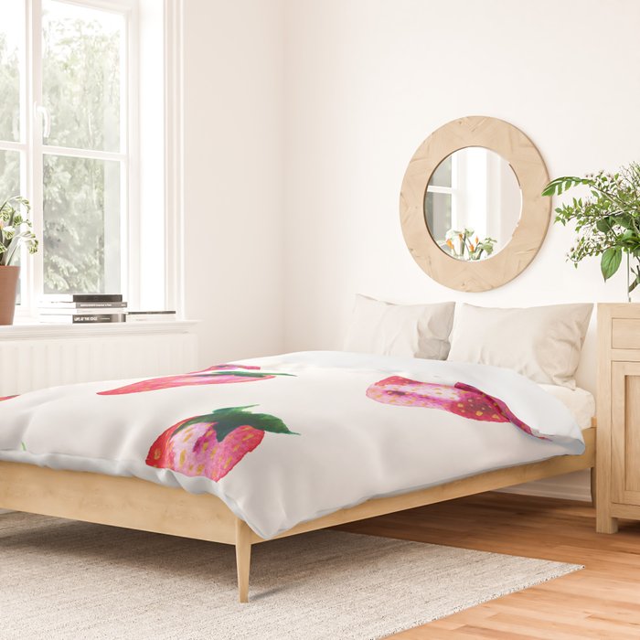 Strawberries Duvet Cover Gallery Image 2