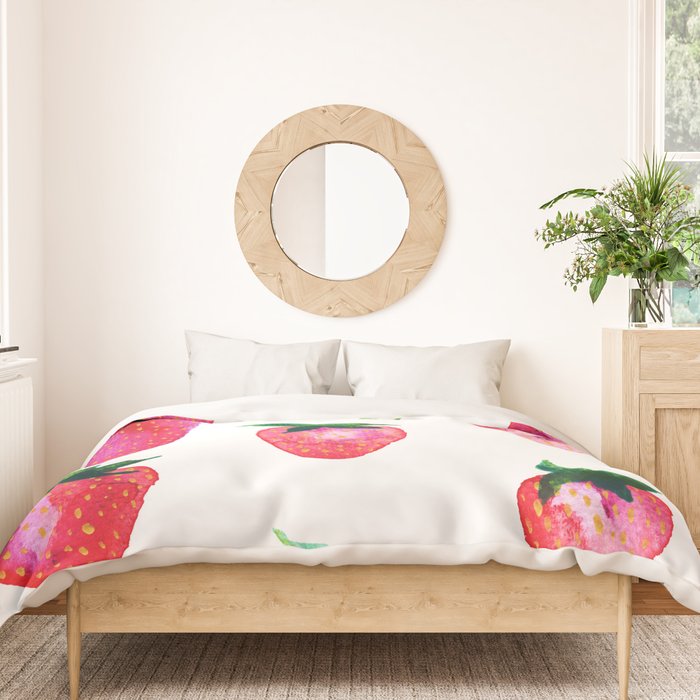 Strawberries Duvet Cover Gallery Image 3
