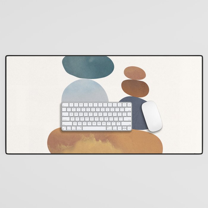 Balancing Stones 31 Desk Mat Gallery Image 1