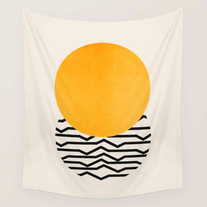 Sun & Ripples Wall Tapestry Gallery Image 1