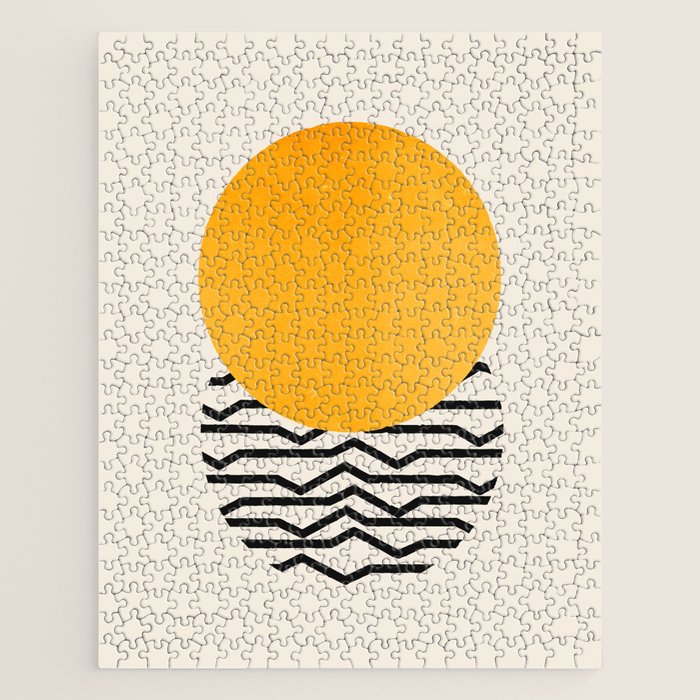 Sun & Ripples Jigsaw Puzzle Gallery Image 1