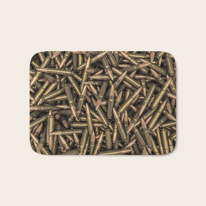 Rifle bullets Bath Mat Gallery Image 1