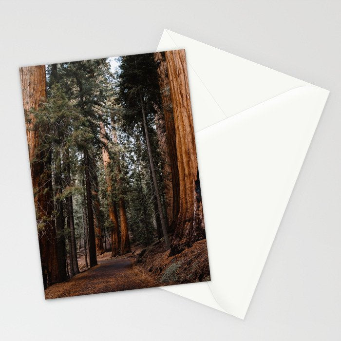 Walking Sequoia 2 Stationery Card Gallery Image 2