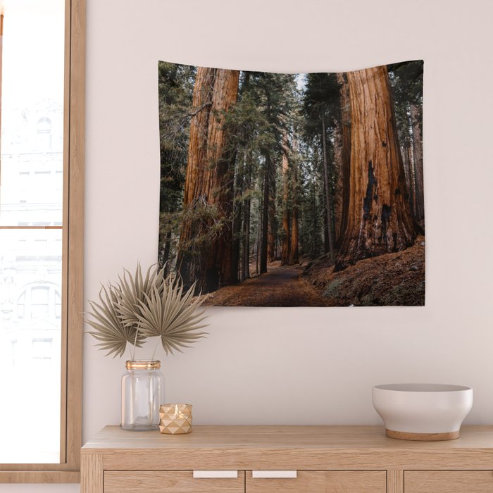Walking Sequoia 2 Wall Tapestry Gallery Image 2