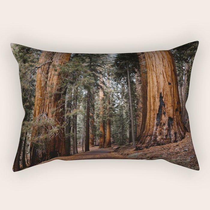 Walking Sequoia 2 Rectangular Pillow Gallery Image 1