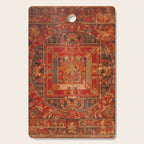 Buddhist Mandala of Vasudhara Nepal 1495 Cutting Board Gallery Image 1