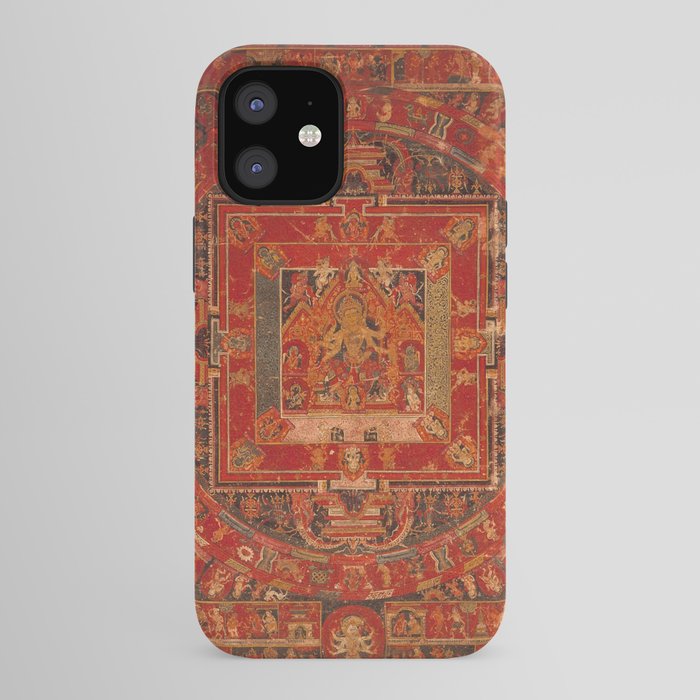 Buddhist Mandala of Vasudhara Nepal 1495 iPhone Case Gallery Image 41