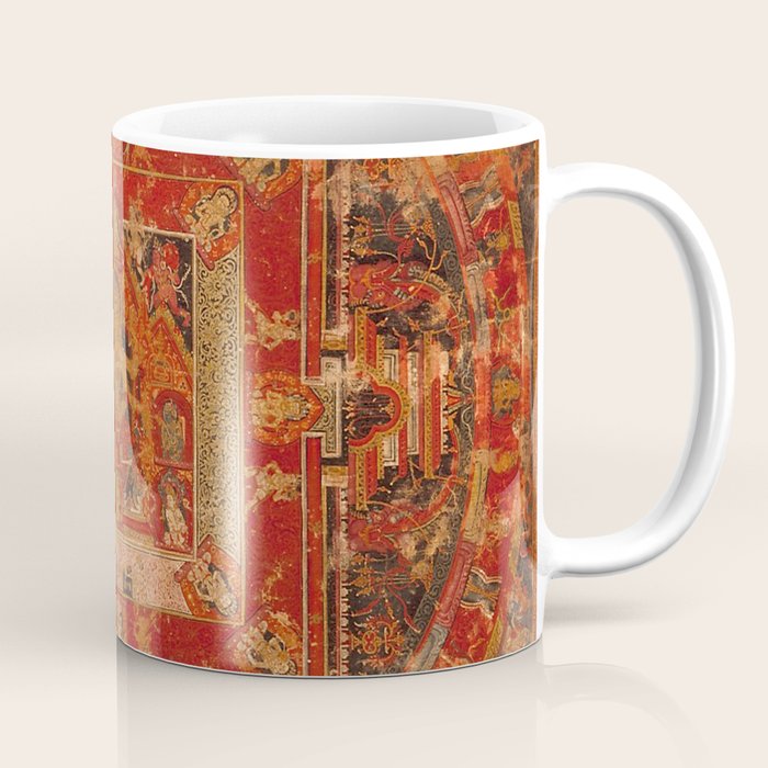 Buddhist Mandala of Vasudhara Nepal 1495 Coffee Mug Gallery Image 1