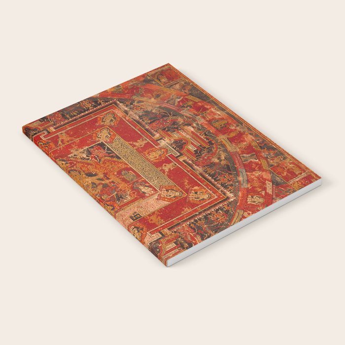 Buddhist Mandala of Vasudhara Nepal 1495 Notebook Gallery Image 2