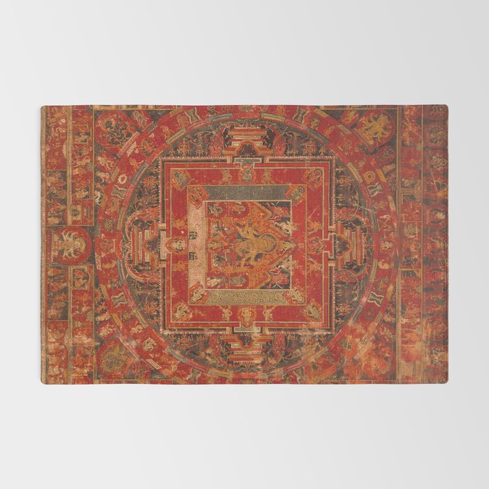 Buddhist Mandala of Vasudhara Nepal 1495 Rug Gallery Image 2
