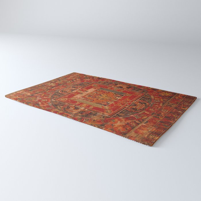 Buddhist Mandala of Vasudhara Nepal 1495 Rug Gallery Image 3