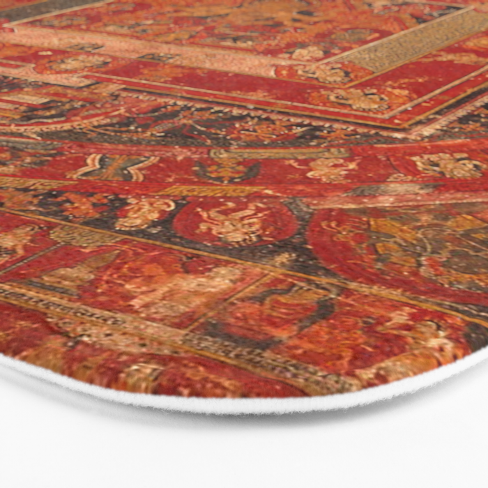 Buddhist Mandala of Vasudhara Nepal 1495 Bath Mat Gallery Image 3