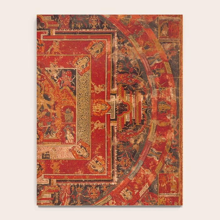 Buddhist Mandala of Vasudhara Nepal 1495 Notebook Gallery Image 4