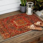 Buddhist Mandala of Vasudhara Nepal 1495 Outdoor Rug Gallery Image 2
