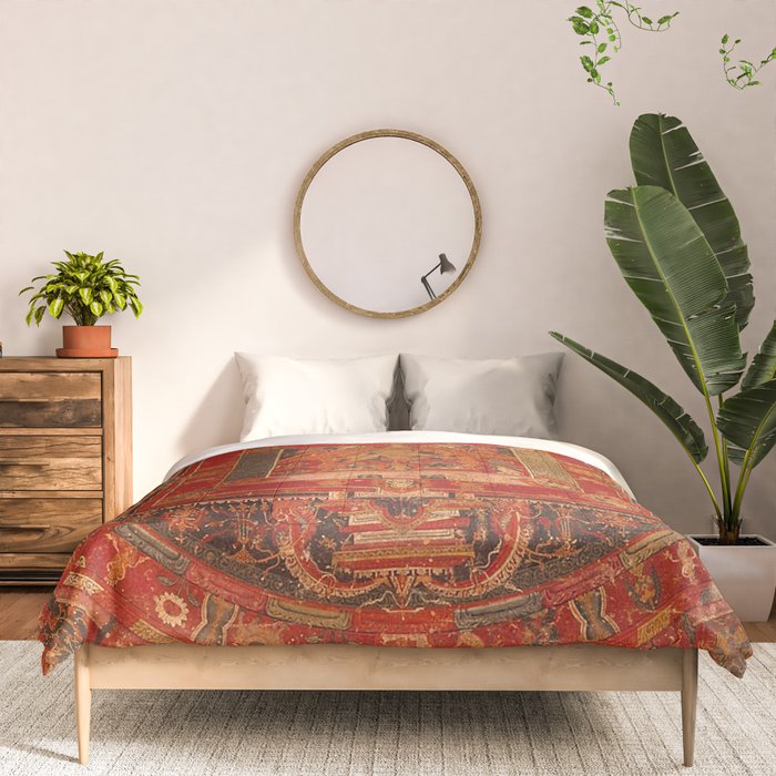 Buddhist Mandala of Vasudhara Nepal 1495 Comforter Gallery Image 3