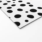 Get Naked Sign, Funny Bathroom Art, Black, White and Gold Welcome Mat Gallery Image 2