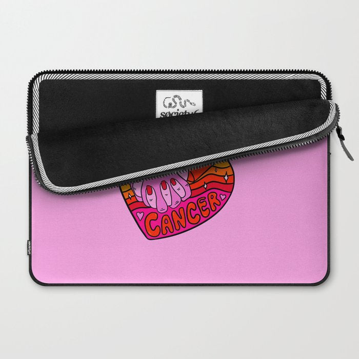 Cancer Valentine Laptop Sleeve Gallery Image 2