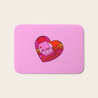 Cancer Valentine Bath Mat Gallery Image 1