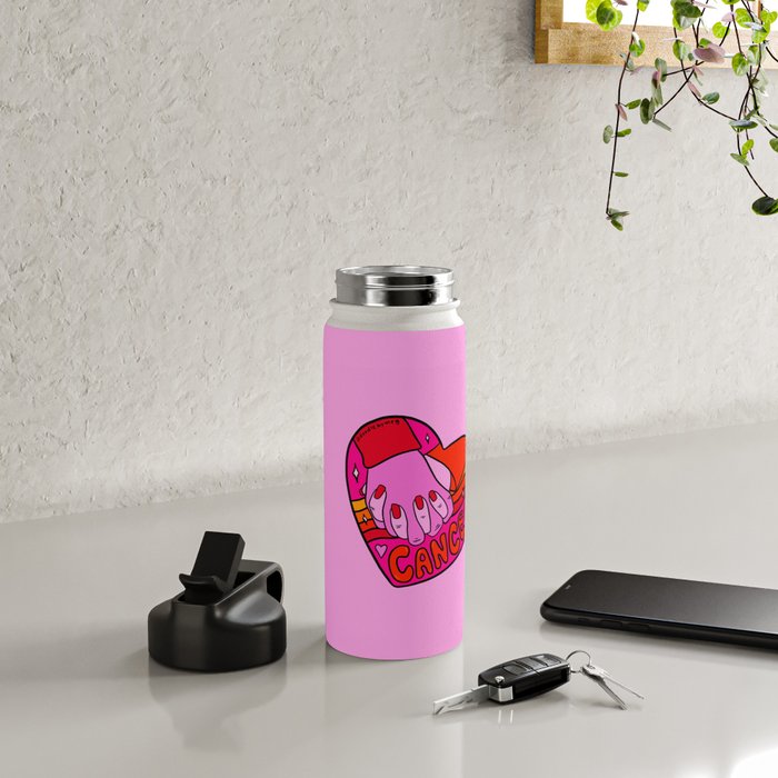 Cancer Valentine Water Bottle Gallery Image 4