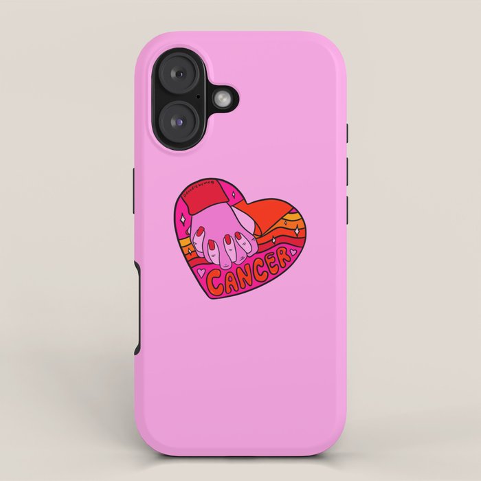 Cancer Valentine iPhone Case Gallery Image 1