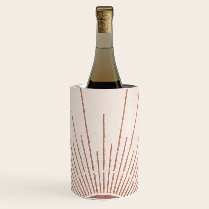 Boho Sun no. 5 Terracotta Wine Chiller Gallery Image 1