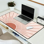 Boho Sun no. 5 Terracotta Desk Mat Gallery Image 2