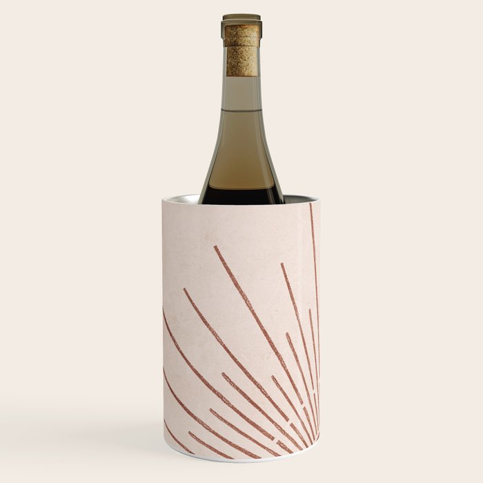Boho Sun no. 5 Terracotta Wine Chiller Gallery Image 2