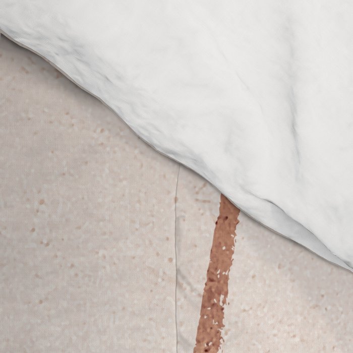 Boho Sun no. 5 Terracotta Comforter Gallery Image 4