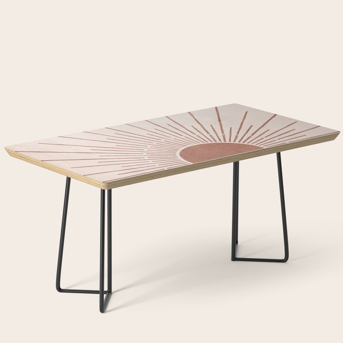 Boho Sun no. 5 Terracotta Coffee Table Gallery Image 1