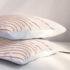 Boho Sun no. 5 Terracotta Pillow Sham Gallery Image 3