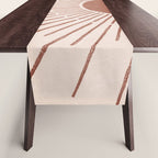 Boho Sun no. 5 Terracotta Table Runner Gallery Image 1